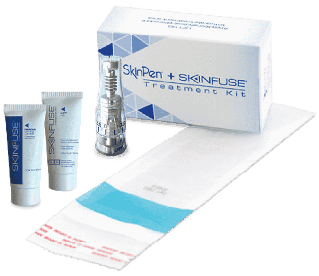 Das All-in-One-Behandlungskit von SKINPEN PRECISION für Sicherheit und Komfort der Patienten.